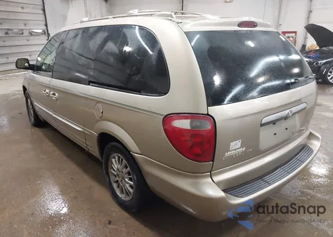 2002 Chrysler Town & Country Limited z USA, uszkodzony, nr VIN 2C8GP64L92R557904